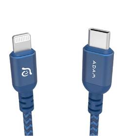 Kabel ADAM Elements AE PeAk II C120B USB-C/Lightning, 1,2 m modrý

 obrázek produktu 1 z 1