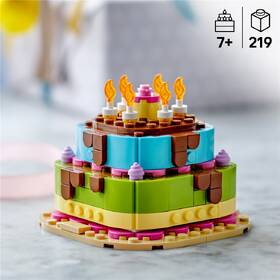 Stavebnice LEGO® Iconic 40815 Narozeninový dort 

 obrázek produktu 9 z 9