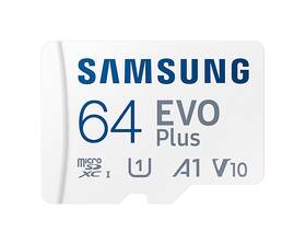 Paměťová karta Samsung 64GB UHS-I U1 (130R)/30W + SD adaptér 
