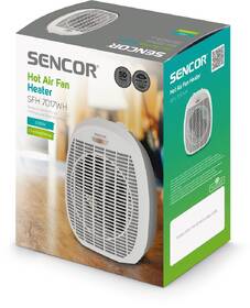 Teplovzdušný ventilátor Sencor SFH 7017WH 

 obrázek produktu 2 z 3