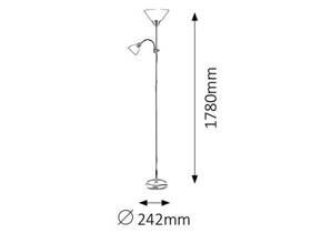 Stojací lampa Rabalux Action 4061 bílá

 obrázek produktu 1 z 2
