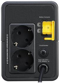 Záložní zdroj APC Easy UPS 700VA, 230V, AVR, Schuko zásuvky 

 obrázek produktu 3 z 5