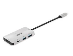 USB Hub Club3D USB-C Gen2 PD na 2x USB-C 10G porty a 2x USB-A 10G porty 

 obrázek produktu 1 z 8