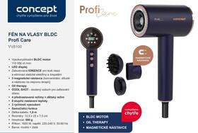 Fén Concept VV8100 BLDC PROFI Care modrý/zlatý

 obrázek produktu 9 z 22