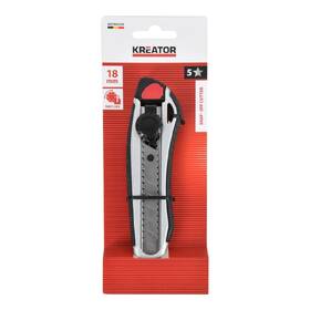 Nůž planžetový Kreator KRTH00204 18mm 

 obrázek produktu 1 z 2