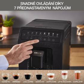 Automatický kávovar Krups Evidence Eco EA897B10 černá barva
