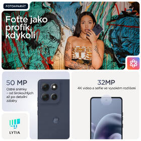 Mobilní telefon Motorola Moto G86 Power 5G 12 GB / 256 GB modrý

 obrázek produktu 5 z 19