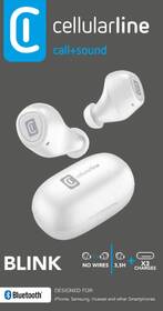 Sluchátka CellularLine Blink bílá

 obrázek produktu 3 z 3