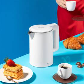 Rychlovarná konvice Niceboy K3 Polar white, 1,7 l bílá barva
