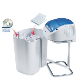 Skartovač KOBRA +2 SS4, A4, 19 listů, 38l, P2 bílý/modrý

 obrázek produktu 1 z 5