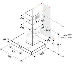 Odsavač par Whirlpool WHBS 63 F LE X nerez

 obrázek produktu 6 z 6