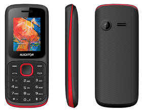 Mobilní telefon Aligator D210 Dual SIM černá barva
