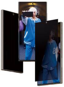 Tvrzené sklo PanzerGlass Privacy na Samsung Galaxy S24 Ultra s instalačním rámečkem 

 obrázek produktu 1 z 11