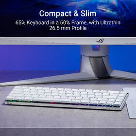 Klávesnice Asus FALCHION RX Low profile (ROG NX Snow) - US bílá

 obrázek produktu 8 z 12