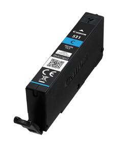 Inkoustová náplň Canon CLI-531 C, 191 stran azurová

 obrázek produktu 1 z 1