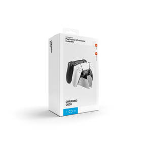 Dokovací stanice FIXED pro dva bezdrátové ovladače DualSense PlayStation 5 černá/bílá

 obrázek produktu 7 z 7