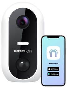 IP kamera Niceboy ION Guardian G2 Battery FullHD Wi-Fi bílá

 obrázek produktu 8 z 12