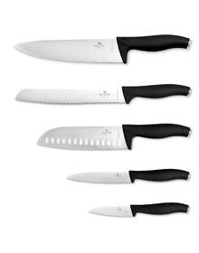 Sada kuchyňských nožů Berlinger Haus BH-2753 BAMBOO Matte Black Collection (6 ks) černá

 obrázek produktu 1 z 2