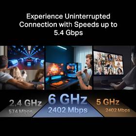 Wi-Fi adaptér TP-Link Archer TXE73E AXE5400 černý

 obrázek produktu 5 z 8