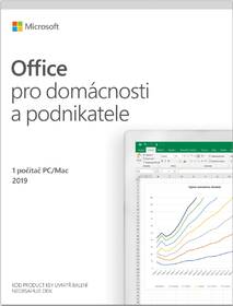 Software Microsoft Office 2019 pro domácnosti a podnikatele CZ 

 obrázek produktu 1 z 2