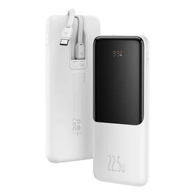 Powerbanka Baseus 10000mAh 22.5W bílá

 obrázek produktu 1 z 9
