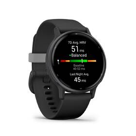 Chytré hodinky Garmin vívoactive 5 - Slate / Black Silicone Band 

 obrázek produktu 3 z 7