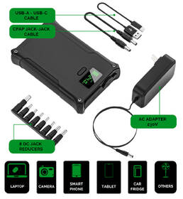 Powerbanka Viking VIDAR I, 36000 mAh černá

 obrázek produktu 4 z 4