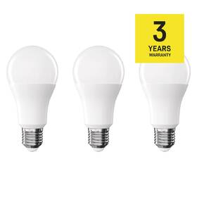 Žárovka LED EMOS Classic, 13 W, 1521lm, E27, teplá bílá (3 ks) 

 obrázek produktu 9 z 13