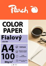 Papíry do tiskárny Peach Color A4 - 100 listů fialové

 obrázek produktu 2 z 2
