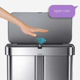 Odpadkový koš na tříděný odpad Simplehuman ST2036 

 obrázek produktu 3 z 4