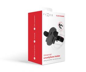 Držák na mobil FIXED Click Round s uchycením do kulaté mřížky ventilace černý

 obrázek produktu 3 z 3