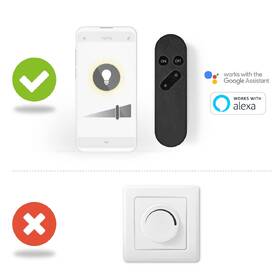 Chytrá žárovka Nedis SmartLife klasik, Wi-Fi, E27, 806 lm, 7 W, Teplá Bílá 

 obrázek produktu 5 z 6