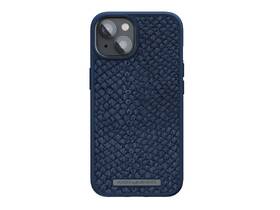 Kryt na mobil Njord Salmon Leather Magsafe na Apple iPhone 13/14 modrý

 obrázek produktu 2 z 6