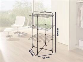 Sušák na prádlo Leifheit Tower 270 Black černý

 obrázek produktu 3 z 3