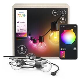 Party osvětlení Philips Festavia globe, Bluetooth, White and Color Ambiance, 7 m + prodlužovací kabel 

 obrázek produktu 1 z 10