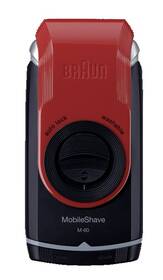 Holicí strojek Braun M 60 černý/červený

 obrázek produktu 1 z 4
