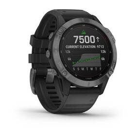 Chytré hodinky Garmin fenix6 PRO Solar - Gray/Black Band (MAP/Music) 

 obrázek produktu 1 z 6