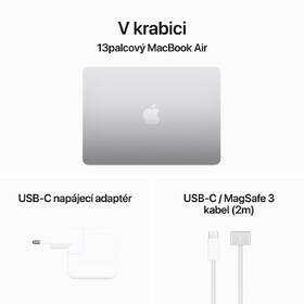 Notebook Apple MacBook Air CTO 13" M3 10-GPU 16GB 256GB - Silver CZ 

 obrázek produktu 8 z 8