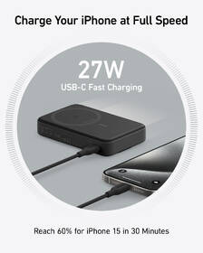 Powerbanka Anker MagGo 10000mAh, 27W černá

 obrázek produktu 8 z 9