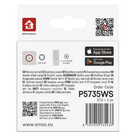 Zvonek bezdrátový EMOS GoSmart P5735WS bílý

 obrázek produktu 18 z 18