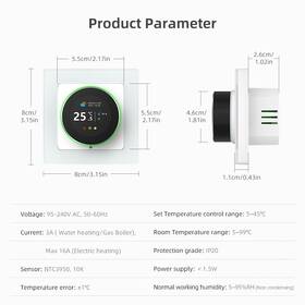 Termostat IMMAX NEO LITE Smart 3A černý/bílý

 obrázek produktu 16 z 17
