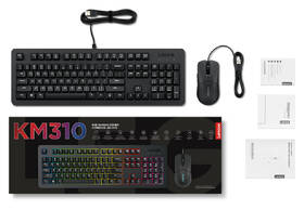 Klávesnice s myší Lenovo Legion KM310 RGB Gaming Combo, US černá

 obrázek produktu 8 z 8