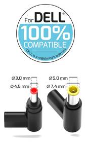 Napájecí adaptér PORT CONNECT GaN 65 W, DELL černý

 obrázek produktu 5 z 7