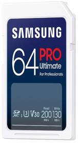 Paměťová karta Samsung SDXC PRO Ultimate 64GB (200R/130W) + USB adaptér 

 obrázek produktu 3 z 6