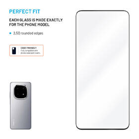 Tvrzené sklo FIXED Full-Cover na Xiaomi Redmi Note 14 černé

 obrázek produktu 2 z 9