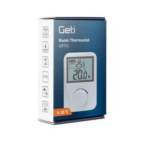 Termostat Geti GRT01, drátový bílý

 obrázek produktu 7 z 7