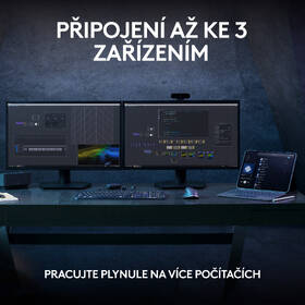 Klávesnice Logitech MX Keys S,  CZ/SK layout šedá

 obrázek produktu 7 z 8