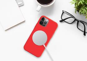 Kryt na mobil FIXED MagFlow s podporou MagSafe na Apple iPhone 12 mini červený

 obrázek produktu 5 z 7