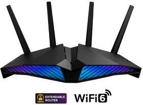 Router Asus RT-AX82U V2, AX5400 černá barva
