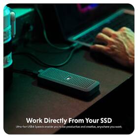 Externí rámeček HyperDrive USB4 NVMe na SSD disky 

 obrázek produktu 4 z 5